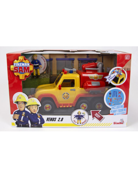 Pompierul Sam Masina De Pompieri Venus Si Figurina