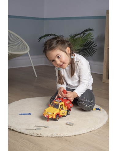 Pompierul Sam Masina De Pompieri Venus Si Figurina