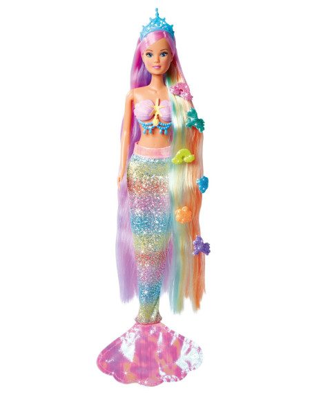 Steffi Love Papusa Steffi Sirena Curcubeu,105733610