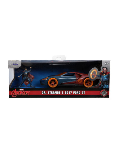 Jada Marvel Masinuta Metalica Ford Gt Scara 1:32 Si Figurina