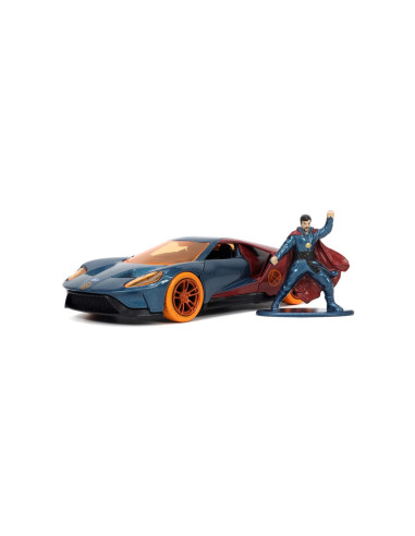 Jada Marvel Masinuta Metalica Ford Gt Scara 1:32 Si Figurina