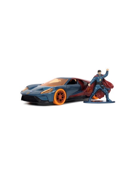 Jada Marvel Masinuta Metalica Ford Gt Scara 1:32 Si Figurina