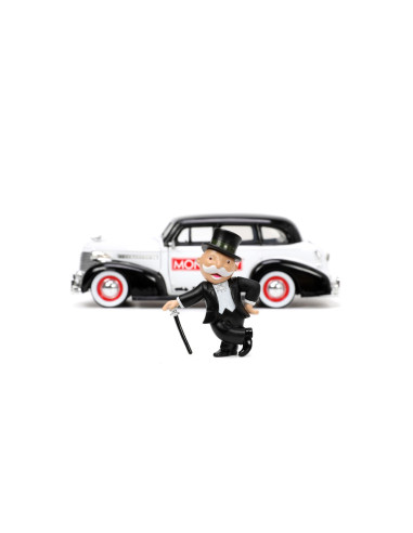 Jada Set Masinuta Metalica Chevrolet Master Deluxe 1939 Scara