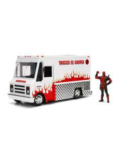 Jada Marvel Set Camionul De Mancare Scara 1:24 Si Figurina 2