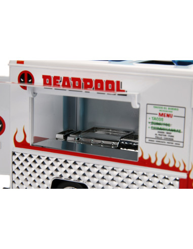 Jada Marvel Set Camionul De Mancare Scara 1:24 Si Figurina