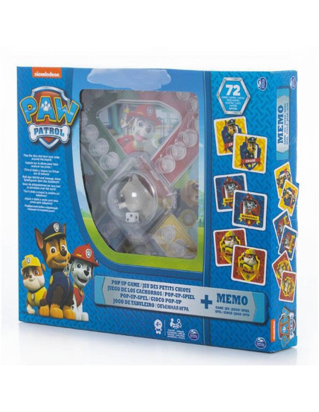 Jocul Cu Zaruri Si Memory Game Patrula Catelusilor,6036439