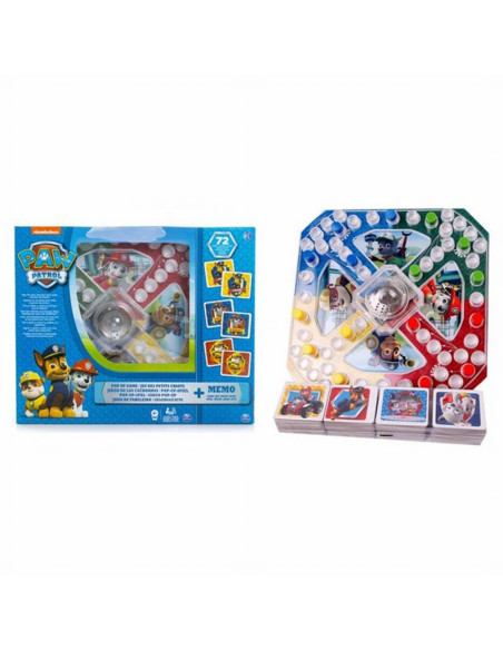 Jocul Cu Zaruri Si Memory Game Patrula Catelusilor,6036439