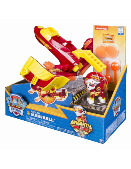 Patrula Catelusilor Vehicul Flip And Fly Cu