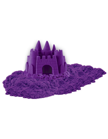 Kinetic Sand Deluxe Culori Mov Neon 680grame,6037535_Mov