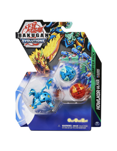 Bakugan S4 Pachet Starter Howlkor Ultra, Colossus Si