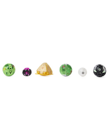 Bakugan S4 Pachet Starter 4 Piese Blitz Fox, Stingzer, Colossus