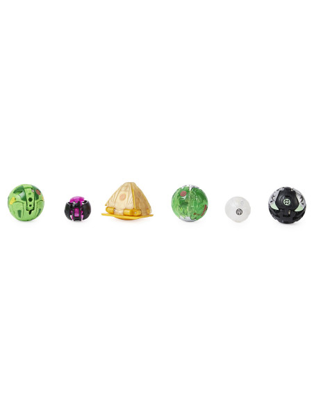 Bakugan S4 Pachet Starter 4 Piese Blitz Fox, Stingzer, Colossus