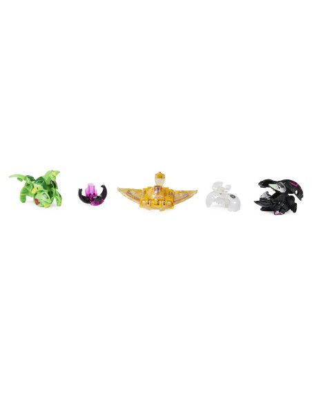 Bakugan S4 Pachet Starter 4 Piese Blitz Fox, Stingzer, Colossus