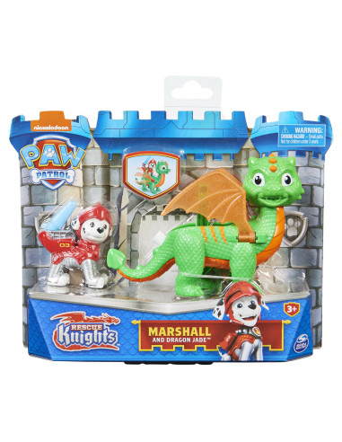 Patrula Catelusilor Minifigurine Marshall Si Dragon