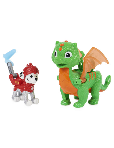 Patrula Catelusilor Minifigurine Marshall Si Dragon