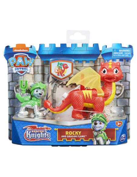 Patrula Catelusilor Minifigurine Rocky Si Dragon