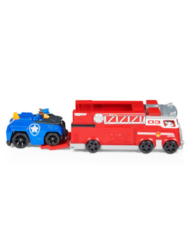 Patrula Catelusilor Camion De Pompieri Cu Figurina