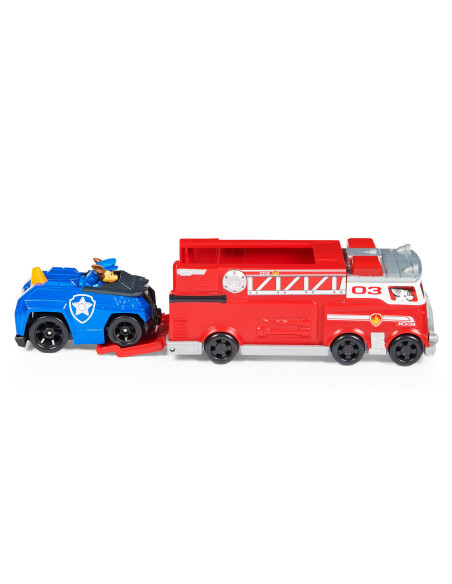 Patrula Catelusilor Camion De Pompieri Cu Figurina