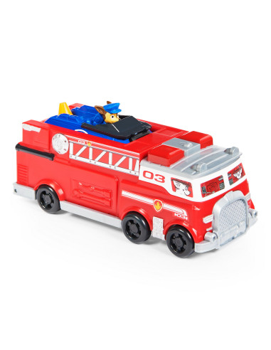 Patrula Catelusilor Camion De Pompieri Cu Figurina