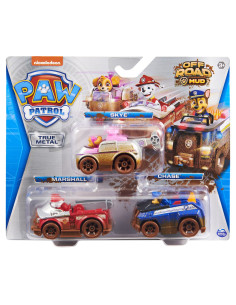Patrula Catelusilor Set 3 Masinute Metalice Scara 1:55,6060795