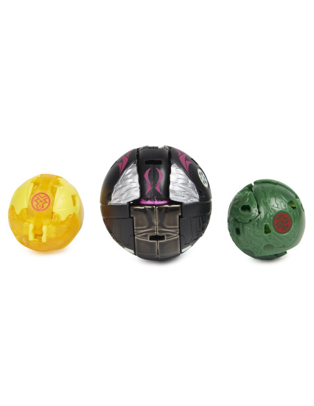 Bakugan Platinum Powerup S4 Warrior Whale Nano Fury Si Nano