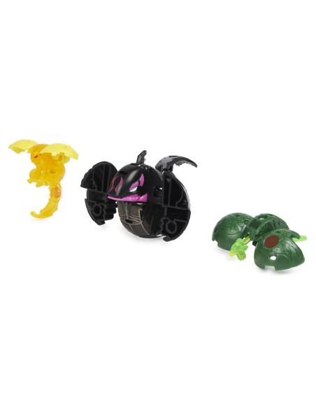 Bakugan Platinum Powerup S4 Warrior Whale Nano Fury Si Nano