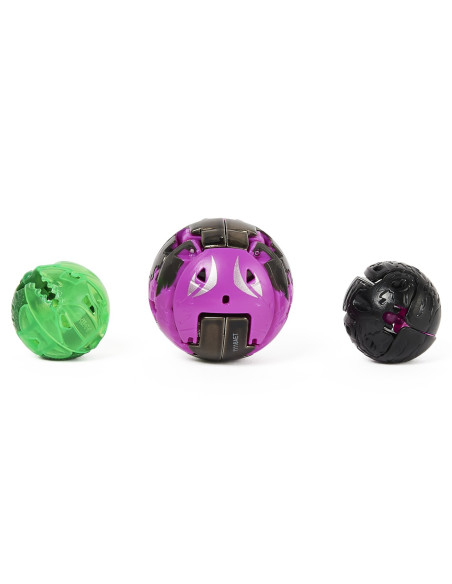 Bakugan Platinum Powerup S4 Blitz Fox Nano Riptide Si Nano