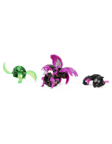 Bakugan Platinum Powerup S4 Blitz Fox Nano Riptide Si Nano