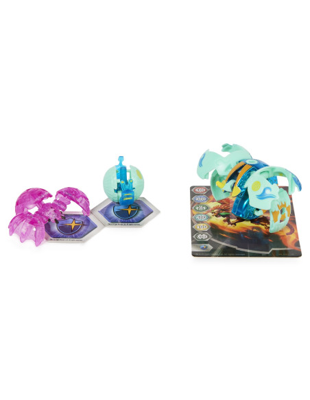 Bakugan Platinum Powerup S4 Sectanoid Nano Widow Si Nano