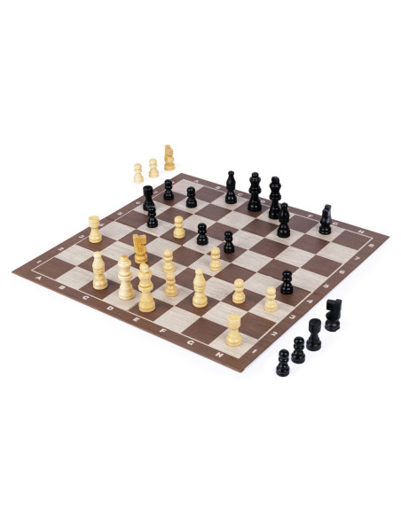 Joc Sah Cu Tabla De Lemn,6065339