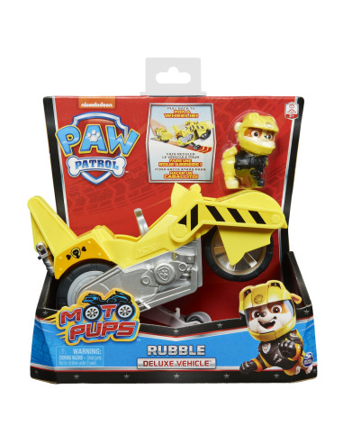 Patrula Catelusilor Moto Pups Rubble Si Motocicleta