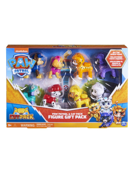 Patrula Catelusilor Set 8 Figurine Catelusi Si Pisicute,6066044
