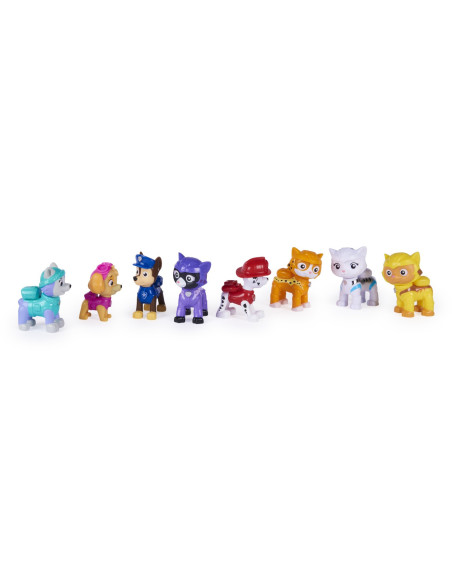 Patrula Catelusilor Set 8 Figurine Catelusi Si Pisicute,6066044