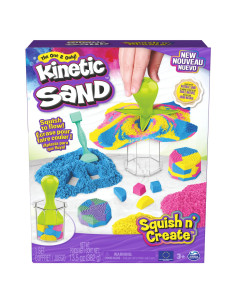 Kinetic Sand Set De Creatie Squish,6065527