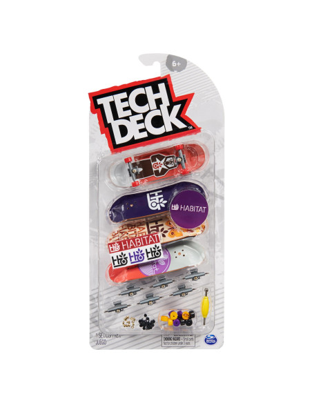 Tech Deck Pachet 4 Piese Fingerboard Habitat