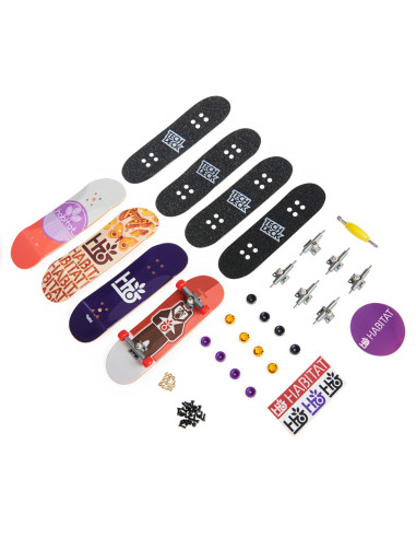 Tech Deck Pachet 4 Piese Fingerboard Habitat