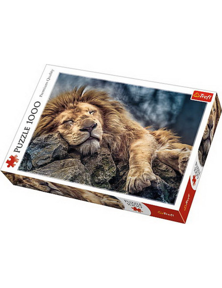 Puzzle Trefl 1000 Leu Dormind,10447