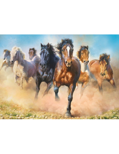 Puzzle Trefl 2000 Herghelie De Cai Galopand,27098