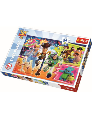 Puzzle Trefl 24 Maxi Aventura Jucariilor,14295