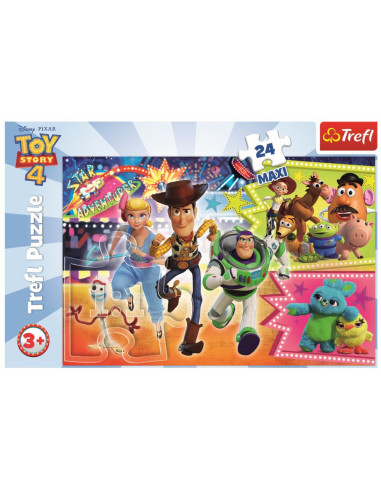 Puzzle Trefl 24 Maxi Aventura Jucariilor,14295