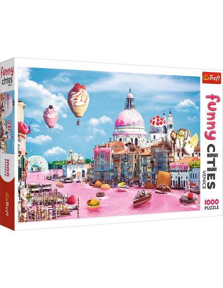Puzzle Trefl 1000 Prajiturele La Venetia,10598