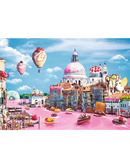 Puzzle Trefl 1000 Prajiturele La Venetia,10598