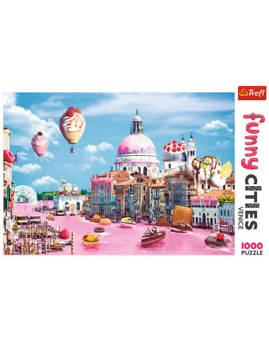 Puzzle Trefl 1000 Prajiturele La Venetia,10598