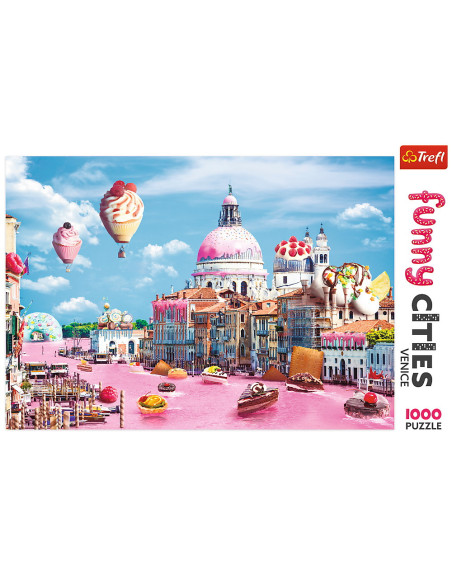 Puzzle Trefl 1000 Prajiturele La Venetia,10598