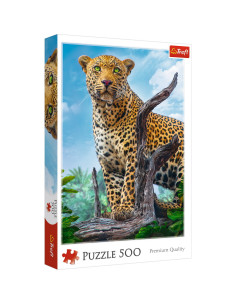 Puzzle Trefl 500 Leopard In Savana,37332