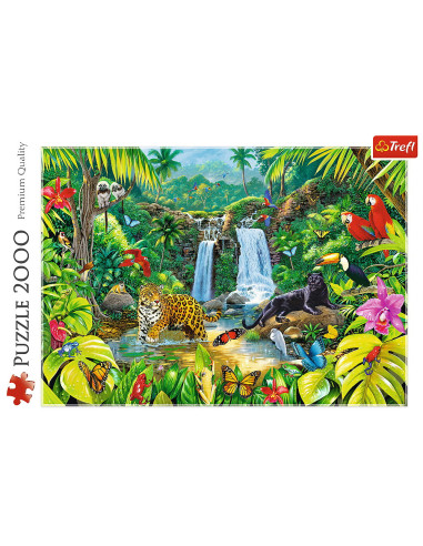 Puzzle Trefl 2000 Padurea Tropicala,27104