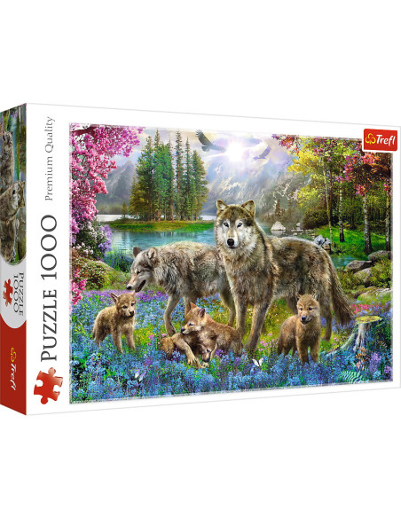 Puzzle Trefl 1000 Familie De Lupi,10558