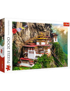 Puzzle Trefl 2000 Cuibul Tigrului Bhutan,27092
