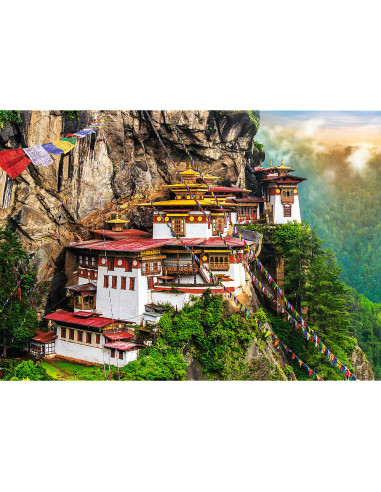 Puzzle Trefl 2000 Cuibul Tigrului Bhutan,27092
