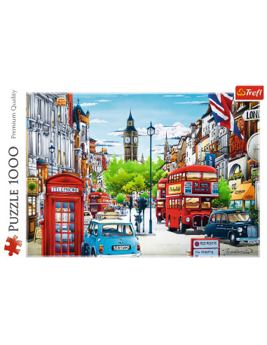 Puzzle Trefl 1000 Strada In Londra,10557